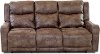 Bozeman Silt Brown Power Reclining Sofa - Barnett
