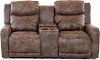 Bozeman Silt Brown Power Reclining Loveseat - Barnett