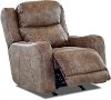 Bozeman Silt Brown Power Rocker Recliner - Barnett