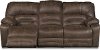 Chocolate Brown Microfiber Power Reclining Sofa - Legacy