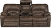 Chocolate Brown Microfiber Power Reclining Sofa - Legacy-2