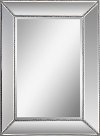 Clearance Resin-Beveled Gold Leaf Beaded Mirror