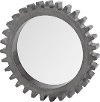 Clearance Rustic Gray Cog Mirror