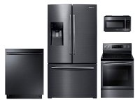SUG-KIT Samsung Electric Kitchen Appliance Package - Black Stainless Steel