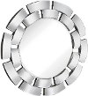 Round Convex Beveled Mirror Panel
