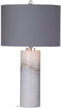 White Marble Table Lamp