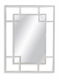 Silver Leaf Wall Mirror