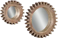 16 Inch Sprocket Wall Mirror