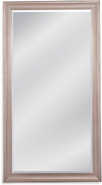 Silver Leaner Mirror