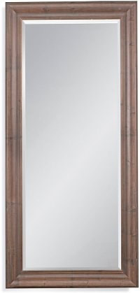 Rustic Brown Leaner Mirror