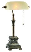 Cast Iron Antique Bronze Desk Lamp