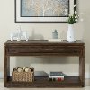Acacia Brown Sofa or Hallway Table - Modern Gathering