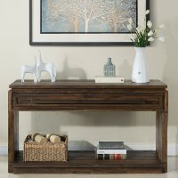 Acacia Brown Sofa or Hallway Table - Modern Gathering