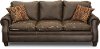 Classic Traditional Brown Sofa - Shiloh