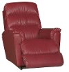 1HR-713/LB143507PRCL Cherry Red Leather-Match Power Recliner - Tripoli-2