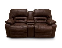 Chocolate Brown Microfiber Power Reclining Living Room Set - Legacy