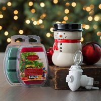 Snowman Pluggable Warmer Holiday Gift Set - Candle Warmers