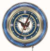 U.S. Navy 15 Inch Double Ring - Neon Logo Clock