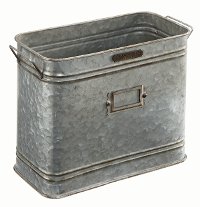 Magnolia Home Furniture Metal Bucket with Handles