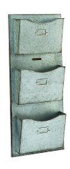 Magnolia Home Furniture Metal 3-Pocket File Holder