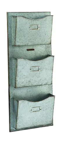 Magnolia Home Furniture Metal 3-Pocket File Holder