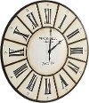 Magnolia Home Furniture Round Iron Village Wall Clock