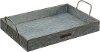 Magnolia Home Furniture Aged Zinc Metal Tray with Handles