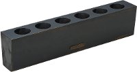Magnolia Home Furniture Small Black Sugar Mold Pen Holder