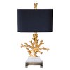 Gold Coral Table Lamp