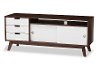 6539-RCW Two-Tone Wood TV Cabinet - Alphard-2