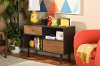 6779-RCW Dark Brown Storage Cabinet - Auburn