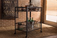 6642-RCW Vintage Industrial Wheeled Kitchen Cart - Bentley