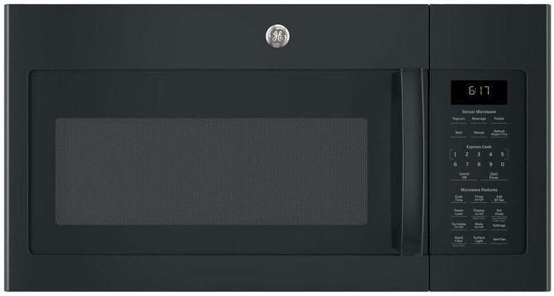 Ge Over The Range Microwave 1 7 Cu Ft Black Rc Willey Ge Over The Range Microwave 1 7 Cu Ft Black Rc Willey Furniture