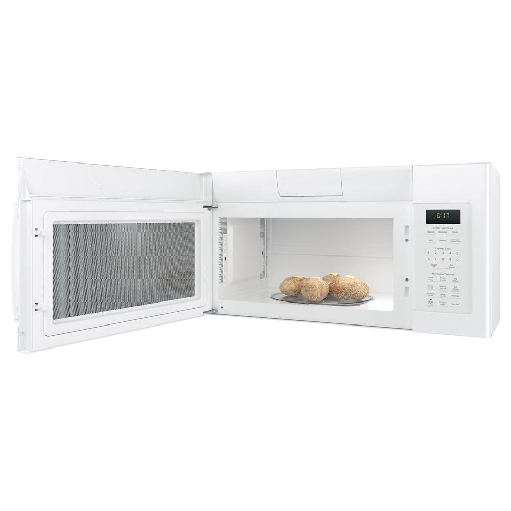 JVM6175DKWW GE Over the Range Microwave - 1.7 cu. ft. White-3