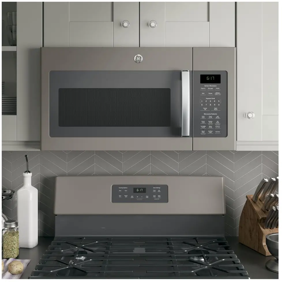 JVM6175EKES GE Over the Range Microwave - 1.7 cu. ft. Slate-3