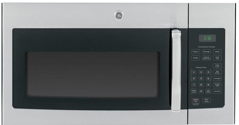 Ge Over The Range Microwave 1 6 Cu Ft Stainless Steel Rc Willey