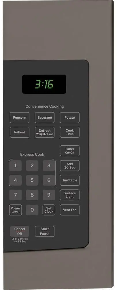 JVM3160EFES GE Over the Range Microwave - 1.6 cu. ft. Slate-3