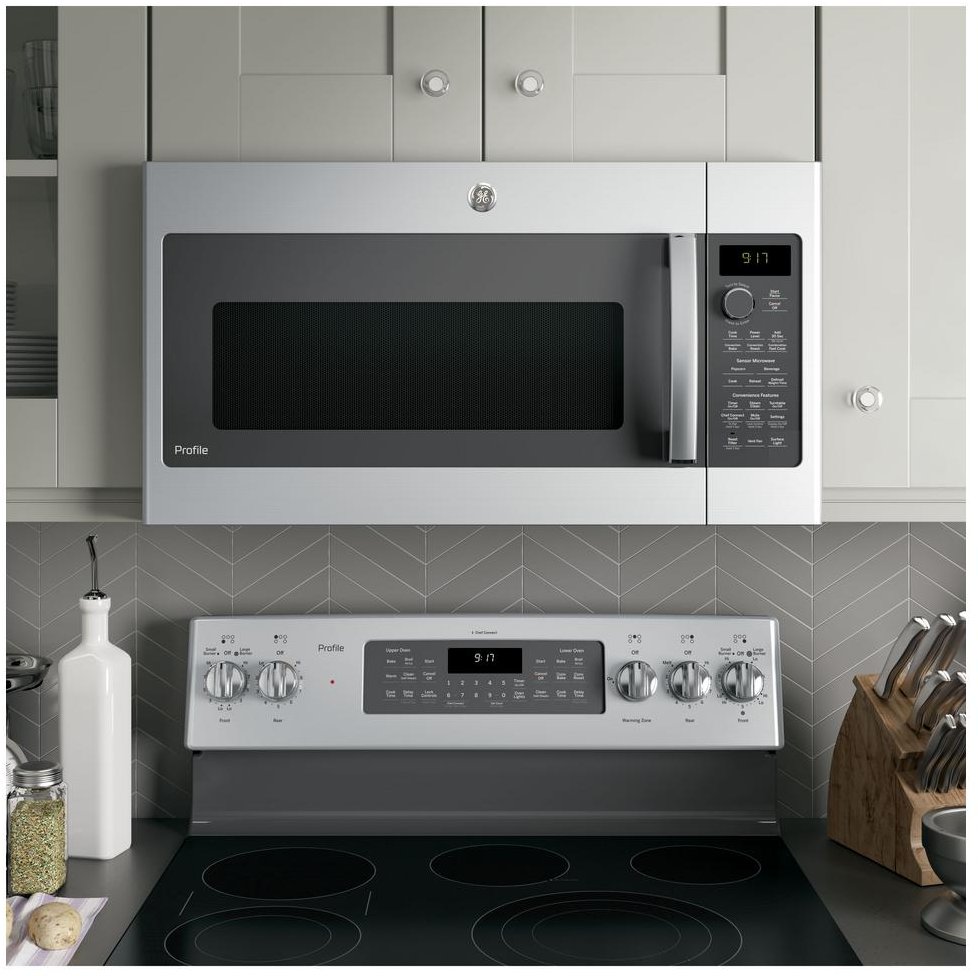 PVM9179SKSS GE Profile Over the Range Microwave - 1.7 cu. ft. Stainless Steel-6