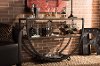 6648-RCW Rustic Industrial Console Table - Blakes