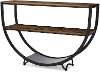 6648-RCW Rustic Industrial Console Table - Blakes-3