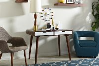 6541-RCW Mid Century Modern Writing Desk