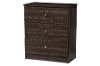 6495-RCW Espresso Brown 3-Drawer Chest - Decon-2