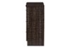 6495-RCW Espresso Brown 3-Drawer Chest - Decon-3