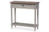 6654-RCW Rustic French Country Console Table - Edouard-3