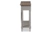 6654-RCW Rustic French Country Console Table - Edouard-4