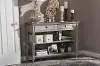 Rustic French Country Sofa Table with Drawers - Edouard