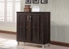 6498-RCW Dark Brown Storage Cabinet - Excel