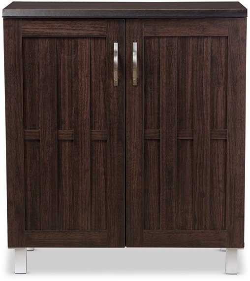 Dark Brown Storage Cabinet - Excel-2