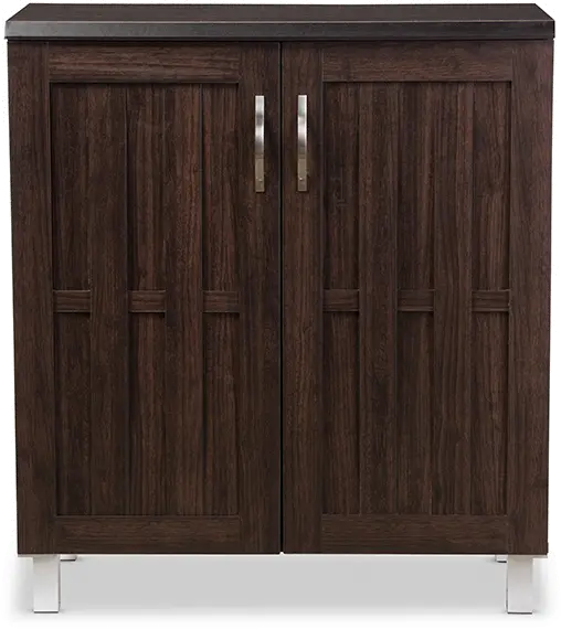 Dark Brown Storage Cabinet - Excel-2