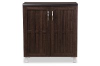6498-RCW Dark Brown Storage Cabinet - Excel-2